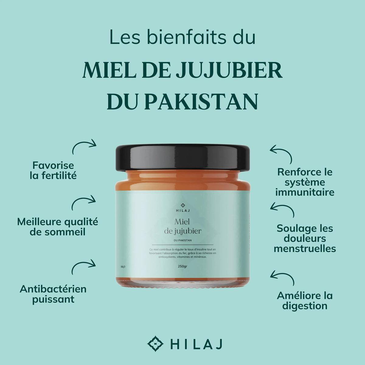 Miel de Jujubier Hilaj