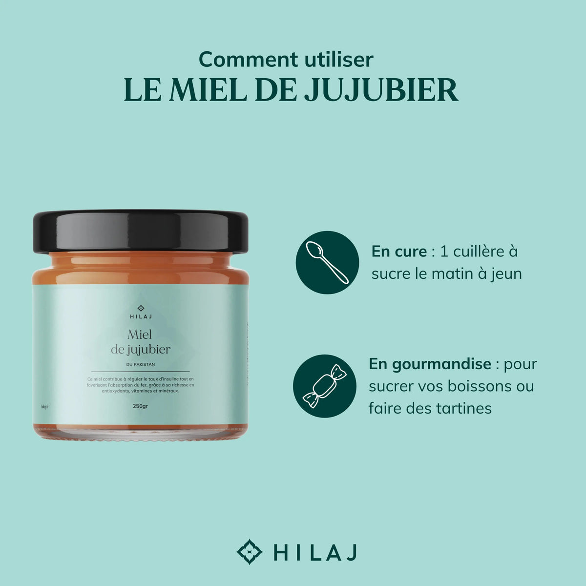 Miel de Jujubier Hilaj